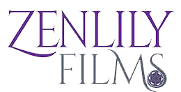 the logo for the zenlly films website