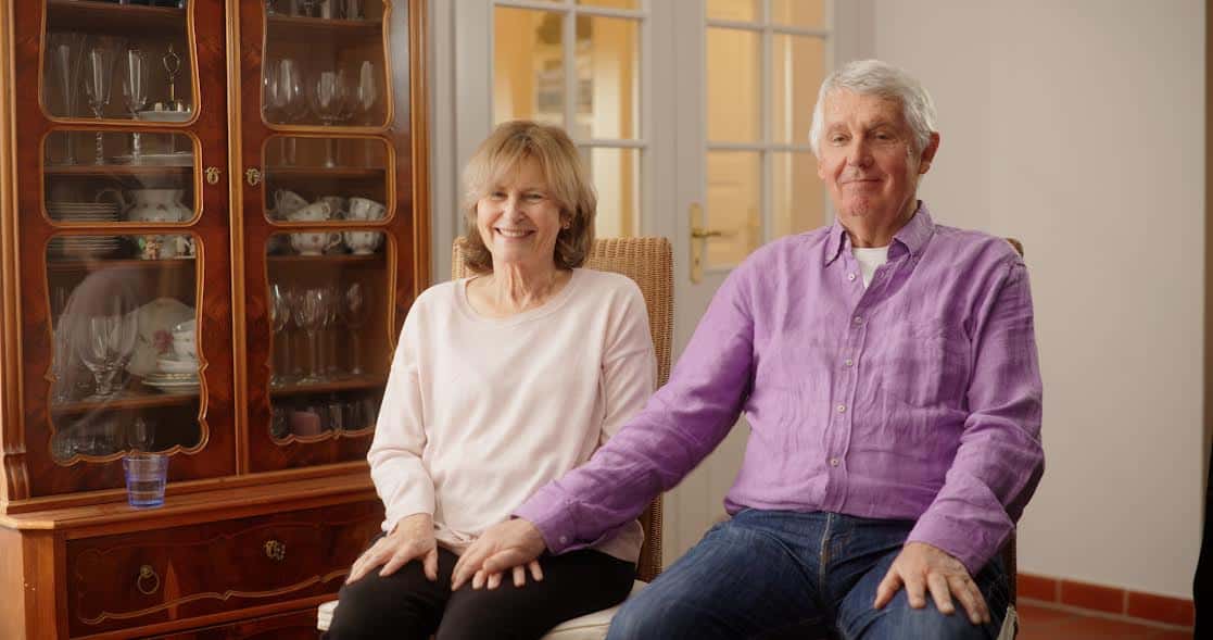 We Took Our Filming To Düsseldorf, Germany! 2 Guenther and his wife Caroline
